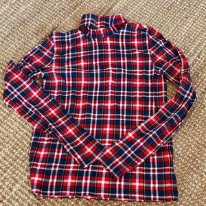 J. Crew Red and Blue Plaid Shirt